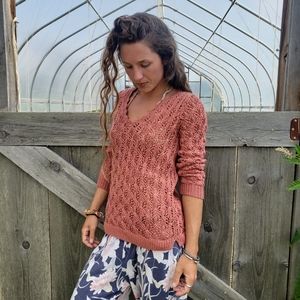 Loft crochet sweater
